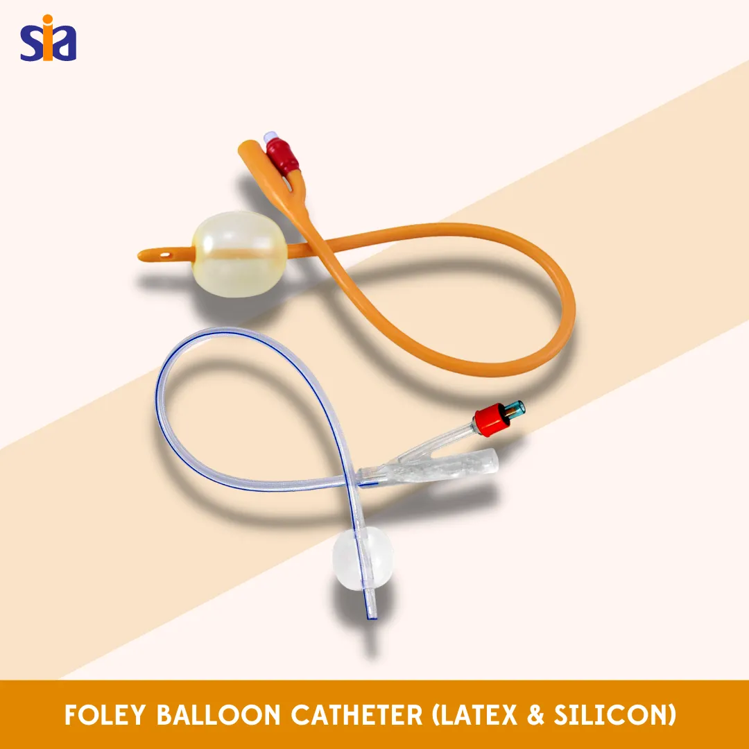Foley Balloon Catheter (Latex & Silicon)